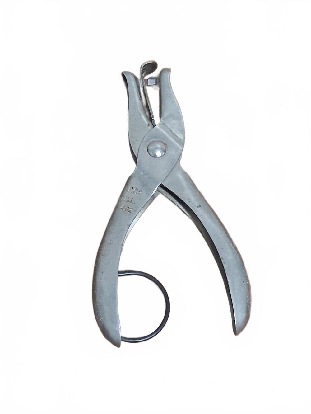 Vintage Hole Punch By Gem McGill M.P Co Marengo ILL